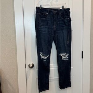 American Eagle Outfitters Dark Blue Denim Jeans